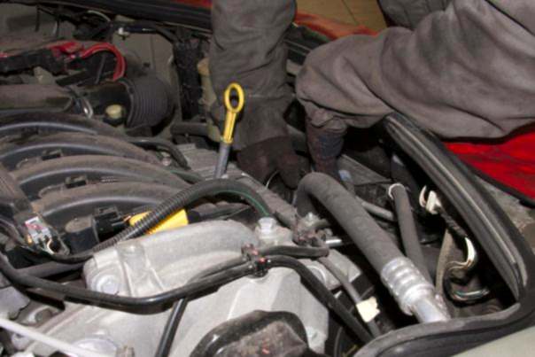 процесс замены фильтра